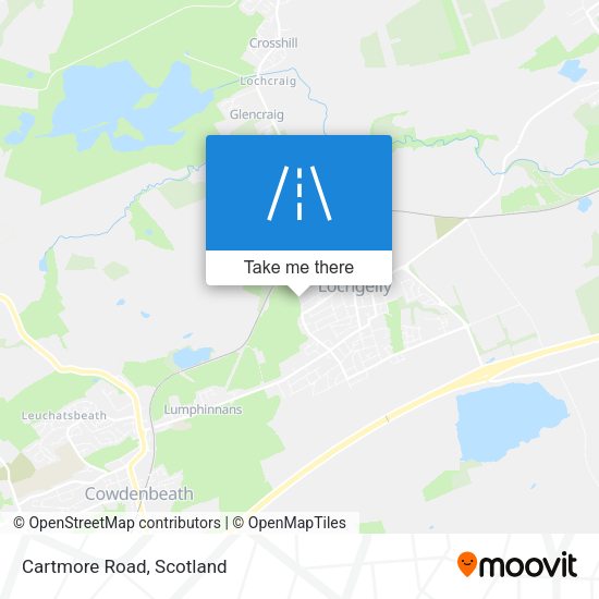 Cartmore Road map