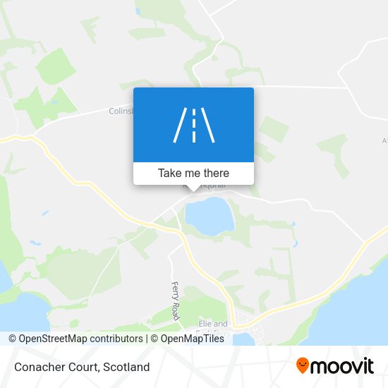 Conacher Court map