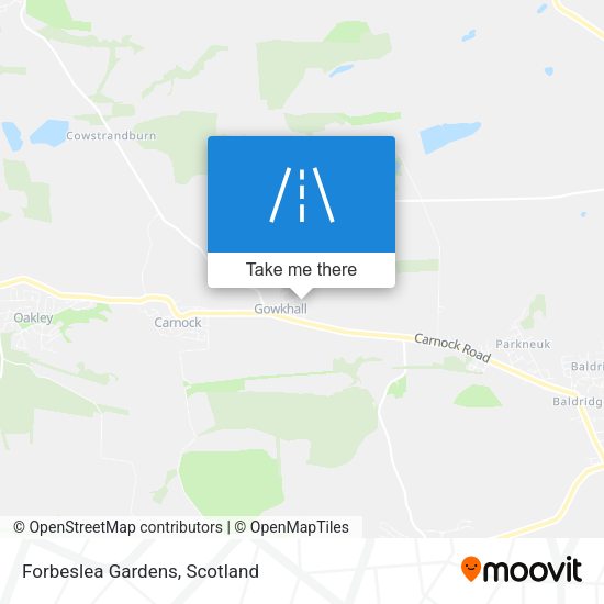 Forbeslea Gardens map