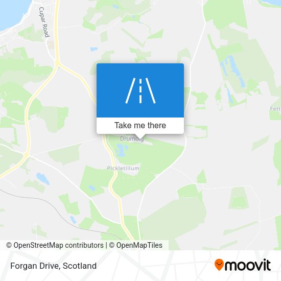 Forgan Drive map
