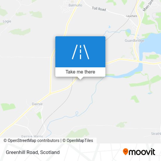 Greenhill Road map