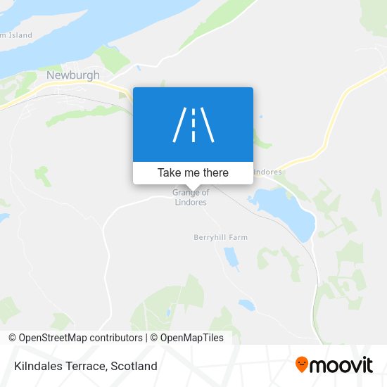 Kilndales Terrace map