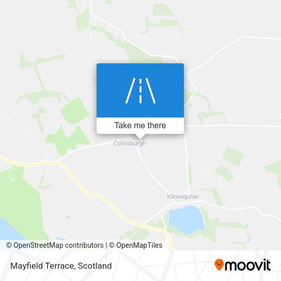 Mayfield Terrace map