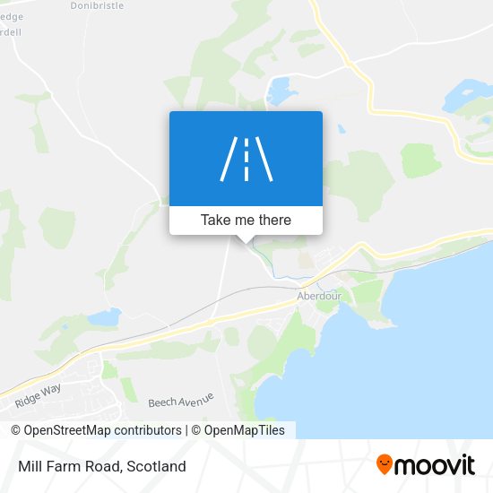 Mill Farm Road map