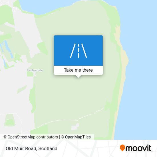 Old Muir Road map