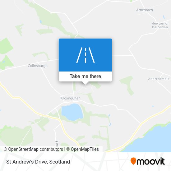 St Andrew's Drive map
