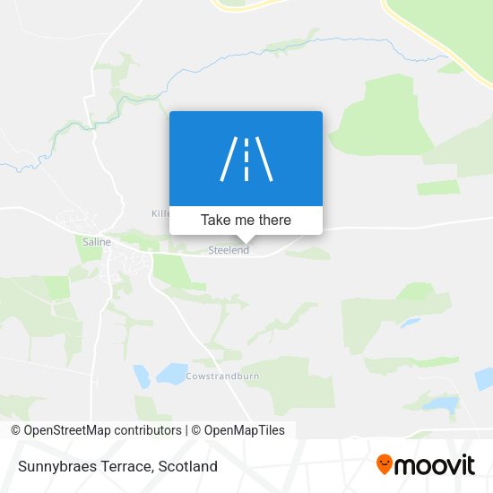 Sunnybraes Terrace map