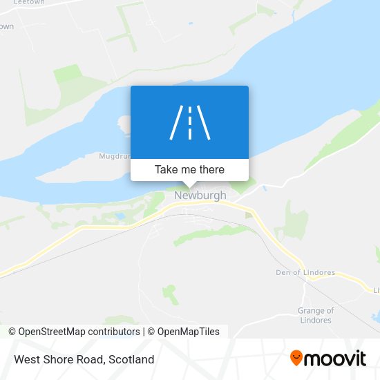 West Shore Road map