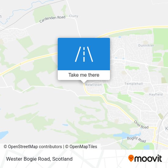 Wester Bogie Road map
