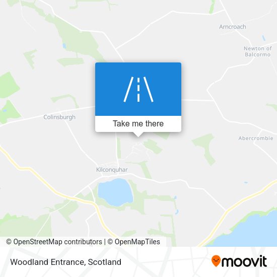 Woodland Entrance map