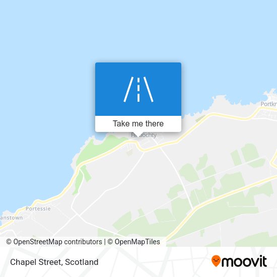 Chapel Street map