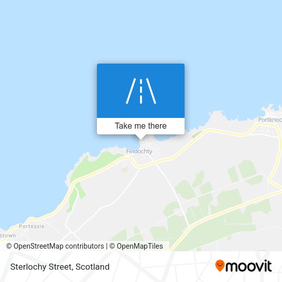 Sterlochy Street map