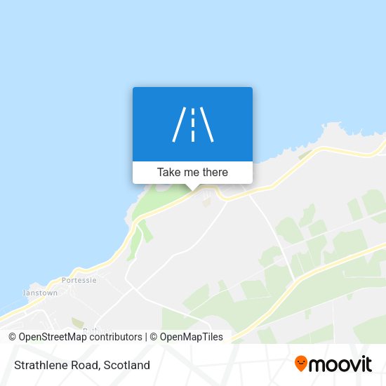 Strathlene Road map