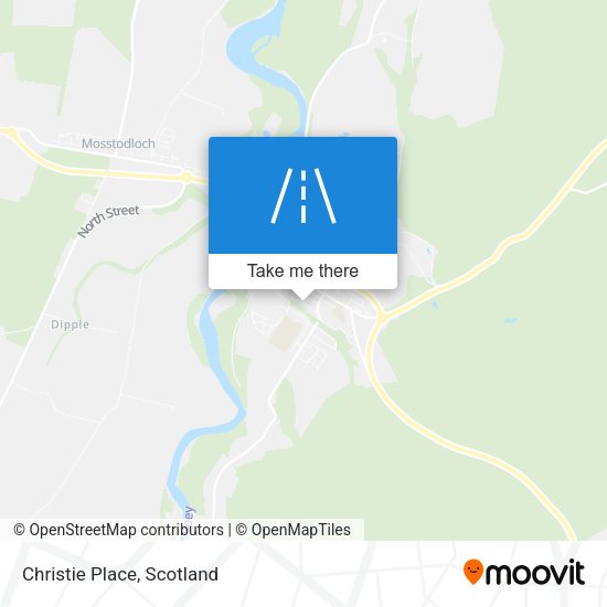Christie Place map