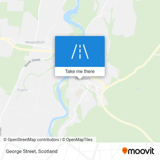 George Street map