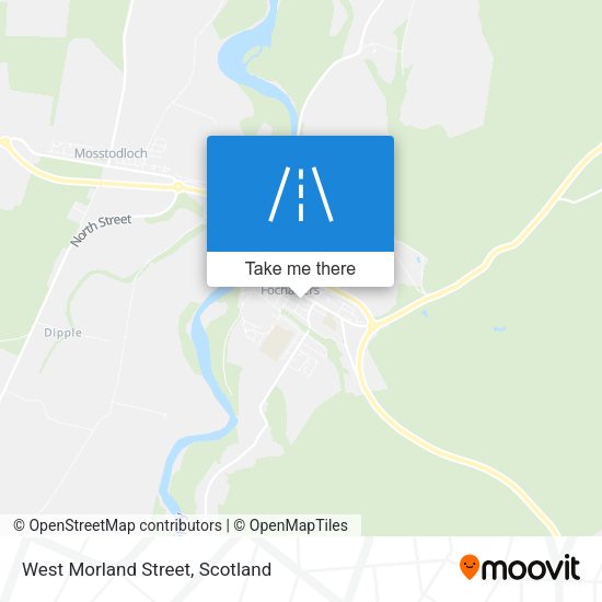 West Morland Street map