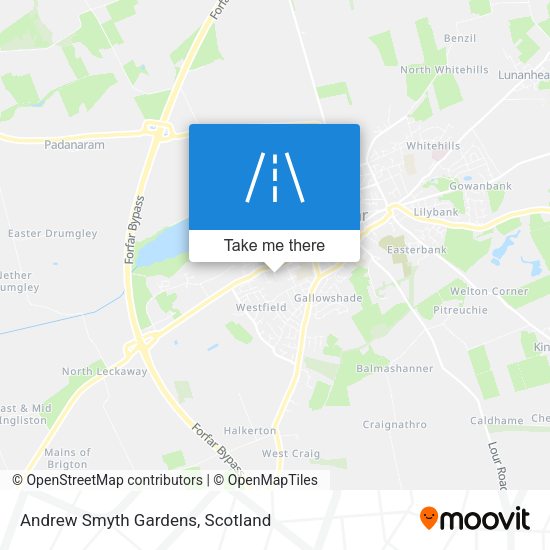 Andrew Smyth Gardens map