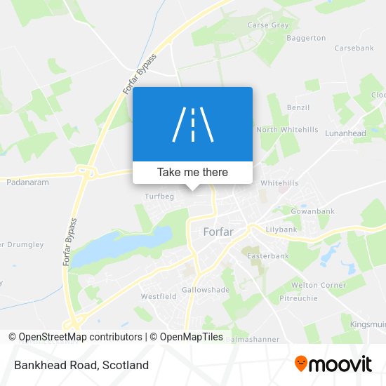 Bankhead Road map
