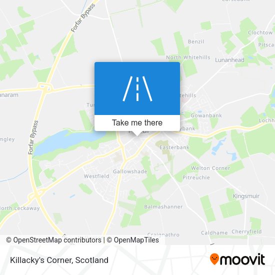 Killacky's Corner map