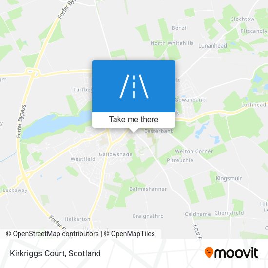 Kirkriggs Court map