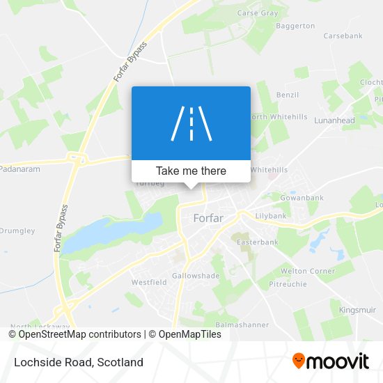 Lochside Road map