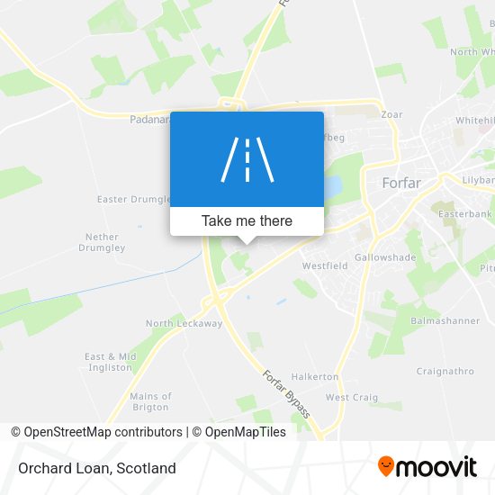 Orchard Loan map