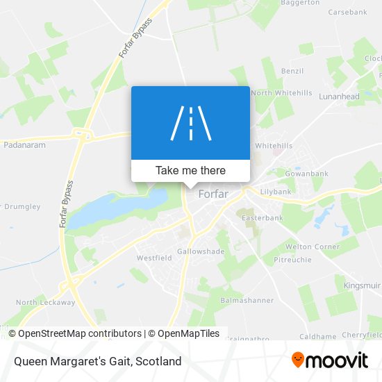 Queen Margaret's Gait map