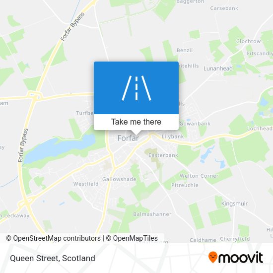 Queen Street map