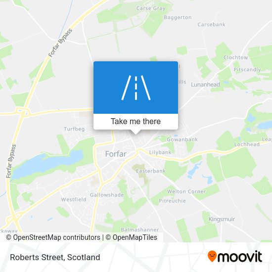 Roberts Street map