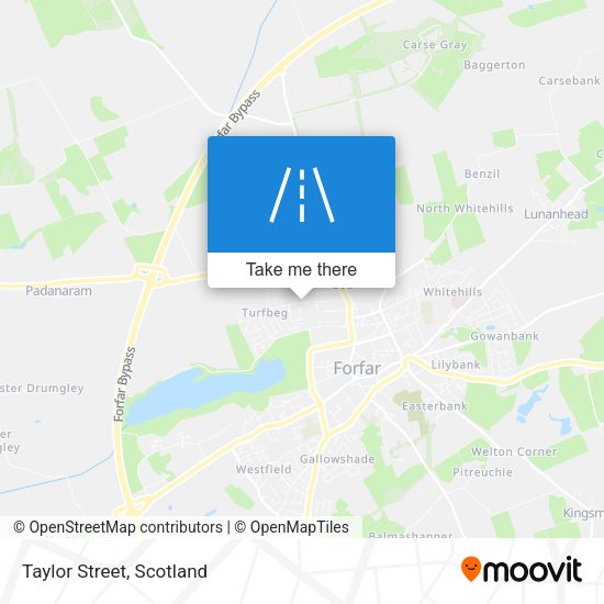 Taylor Street map