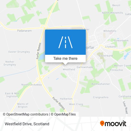 Westfield Drive map