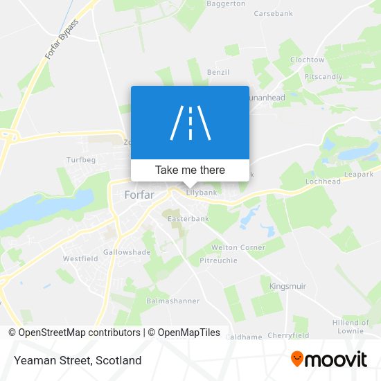Yeaman Street map