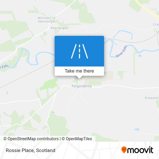 Rossie Place map