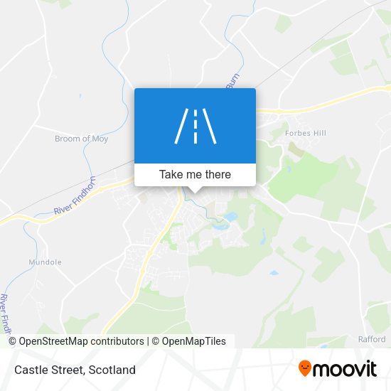 Castle Street map
