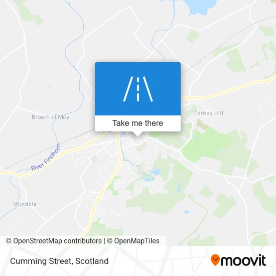 Cumming Street map