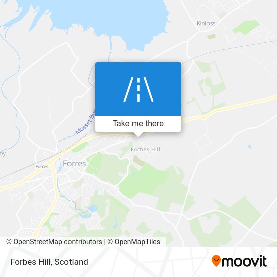 Forbes Hill map