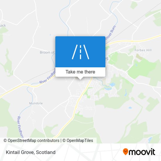 Kintail Grove map