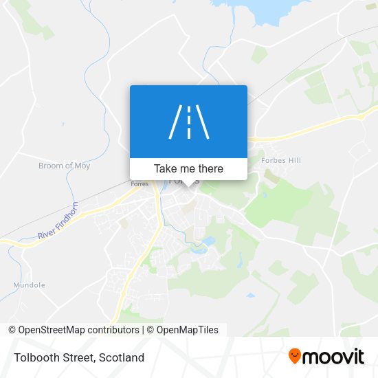 Tolbooth Street map