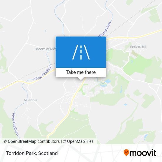 Torridon Park map