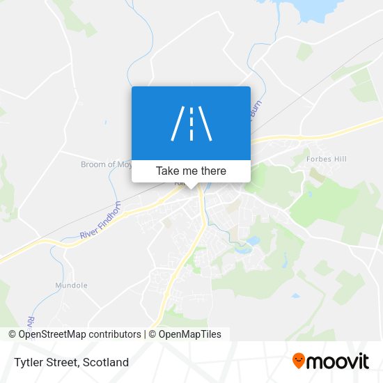 Tytler Street map