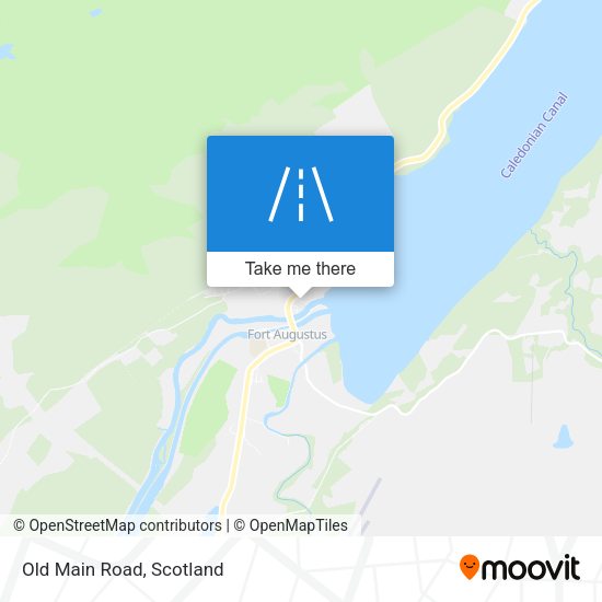 Old Main Road map