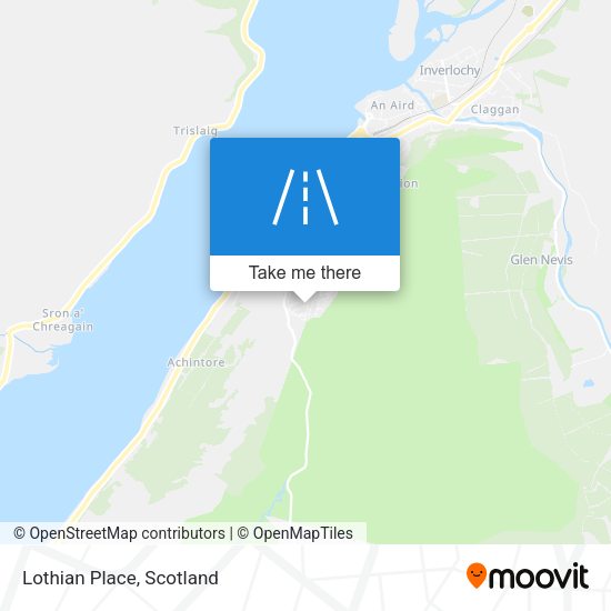 Lothian Place map