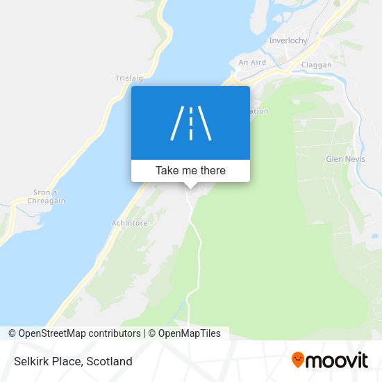 Selkirk Place map