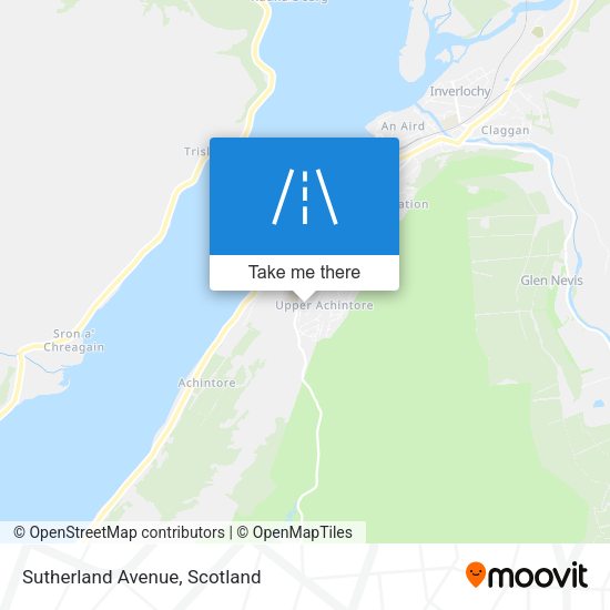 Sutherland Avenue map