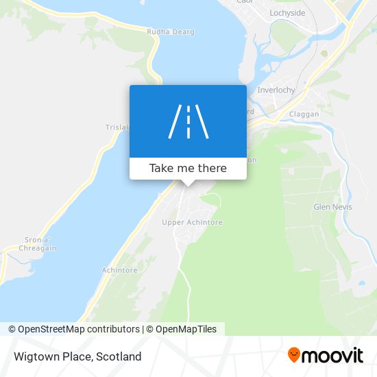 Wigtown Place map