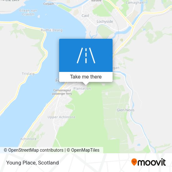 Young Place map