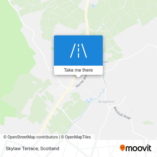 Skylaw Terrace map
