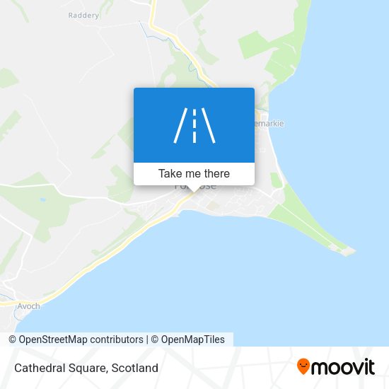 Cathedral Square map