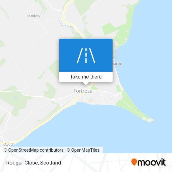 Rodger Close map