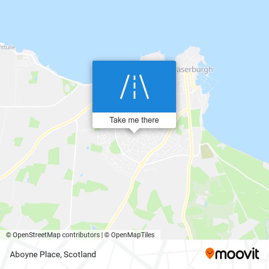 Aboyne Place map